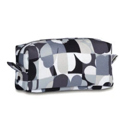 Marimekko Ruutu-Unikko Grey Taimi Cosmetic Bag