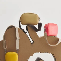 Marimekko Soft Gratha Beige Leather Shoulder Bag W/ Unikko Strap -Marimekko Shop marimekko soft gratha beige leather shoulder bag w unikko strap 56