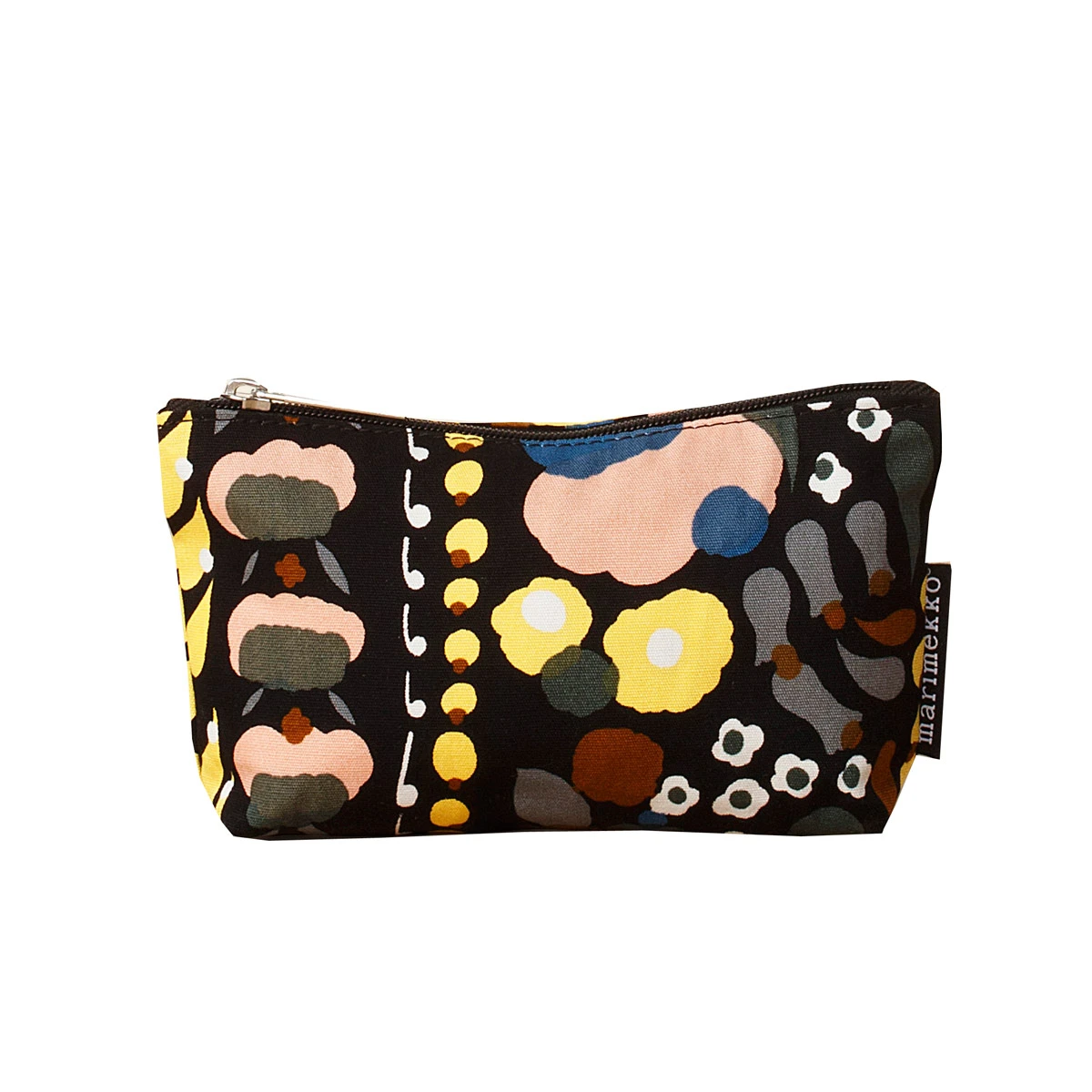 Marimekko Tuppurainen Black Eevi Cosmetic Bag 1 Marimekko Tuppurainen Black Eevi Cosmetic Bag