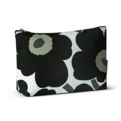 Marimekko Unikko Black Ruut Bag