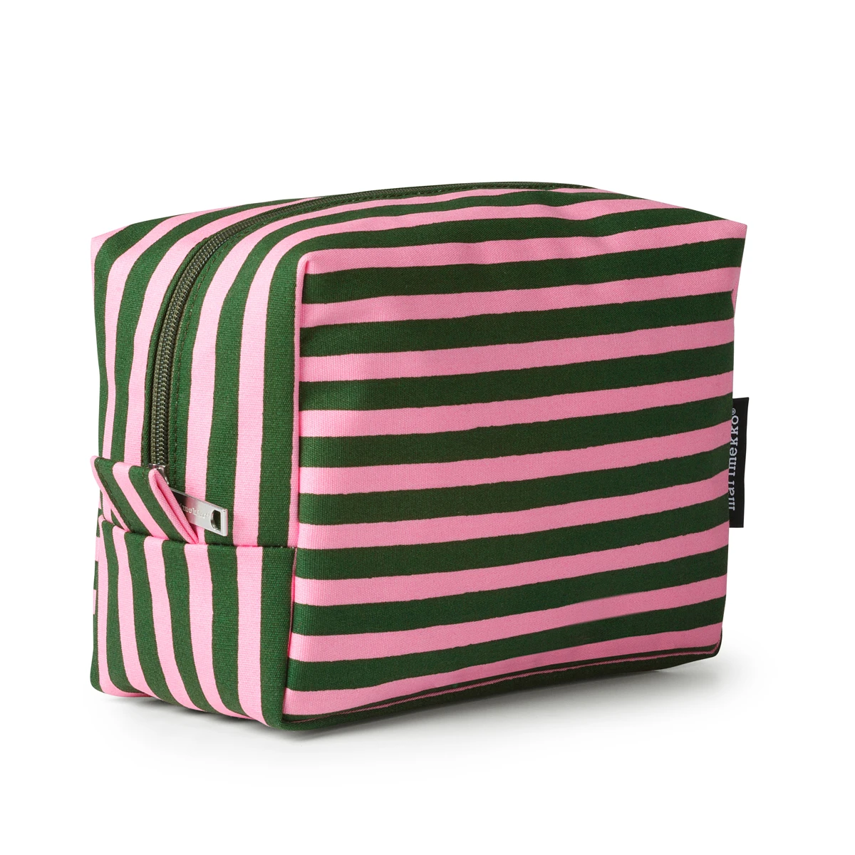 Marimekko Ujo Pink / Green Verso Cosmetic Bag 1 Marimekko Ujo Pink / Green Verso Cosmetic Bag