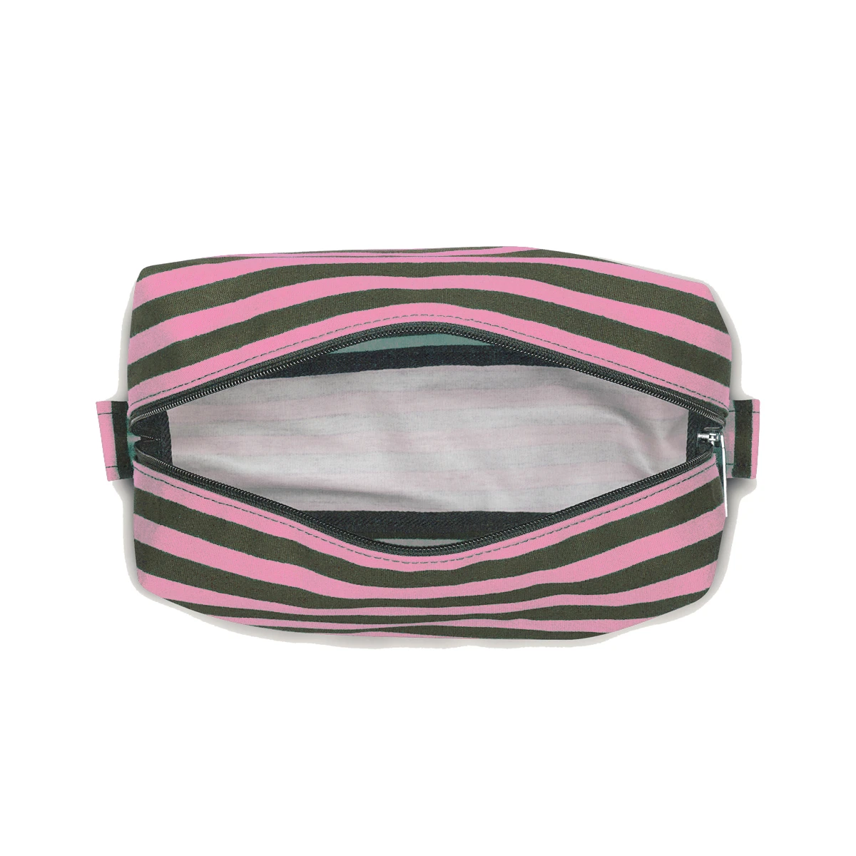 Marimekko Ujo Pink / Green Verso Cosmetic Bag 4 Marimekko Ujo Pink / Green Verso Cosmetic Bag - Image 4