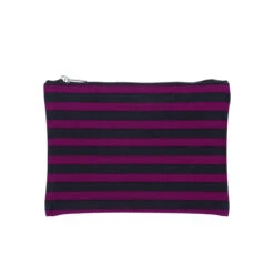 Marimekko Ujo Purple / Black Zip Pouch