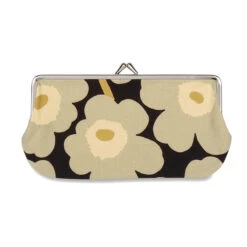 Marimekko Unikko Beige Eyeglass Case