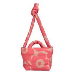 Marimekko Unikko Beige / Pink Pillow Purse