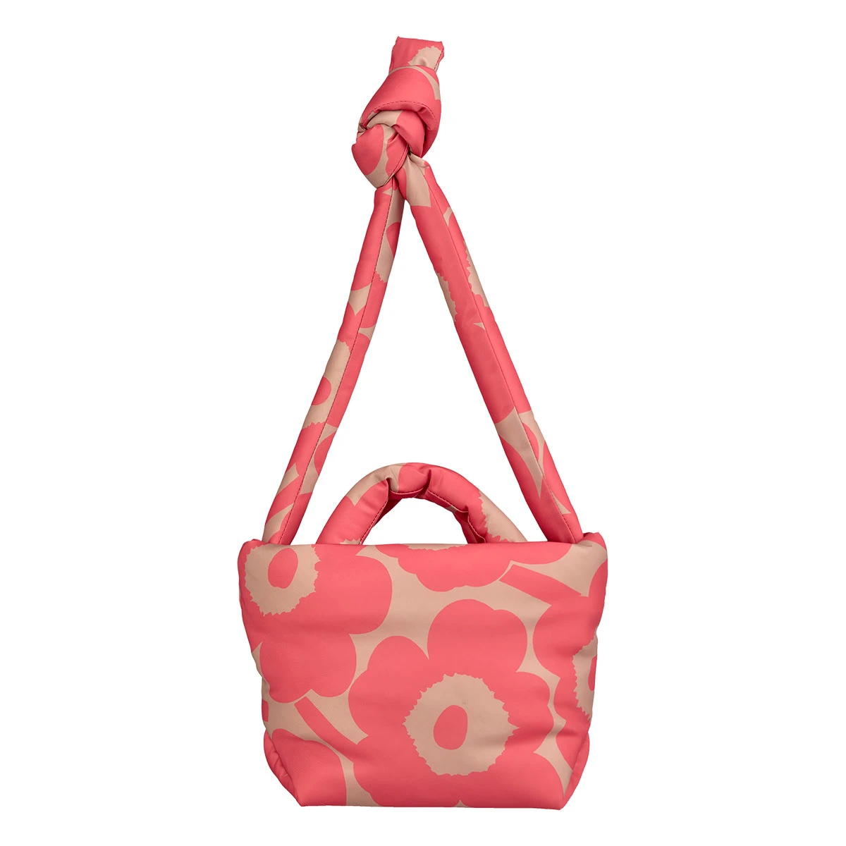 Marimekko Unikko Beige / Pink Pillow Purse 1 Marimekko Unikko Beige / Pink Pillow Purse