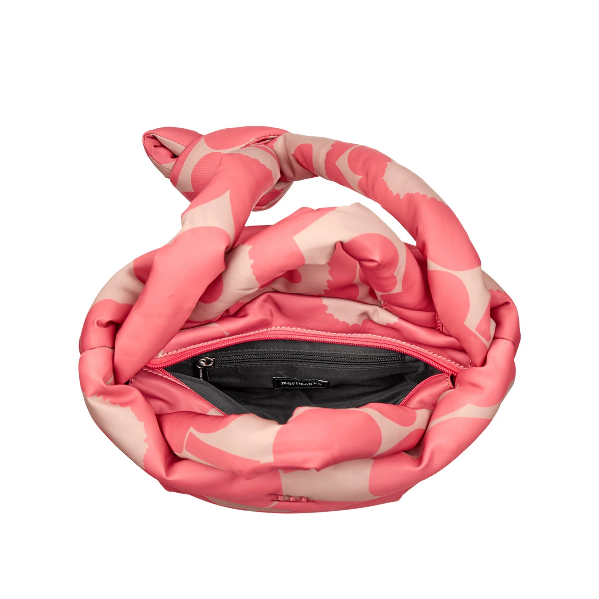 Marimekko Unikko Beige / Pink Pillow Purse 2 Marimekko Unikko Beige / Pink Pillow Purse - Image 2