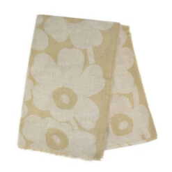 Marimekko Unikko Beige Triina Scarf