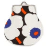 Marimekko Unikko Blue / Orange Coin Purse