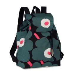 Marimekko Unikko Black / Pink Erika Backpack