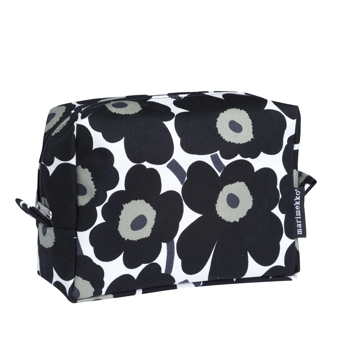 Marimekko Unikko Black Verso Bag 1 Marimekko Unikko Black Verso Bag