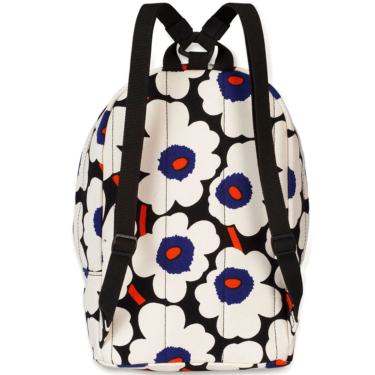 Marimekko Unikko Blue / Orange Mini Eira Backpack 1 Marimekko Unikko Blue / Orange Mini Eira Backpack