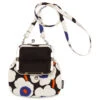 Marimekko Unikko Blue / Orange Roosa Purse