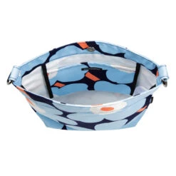 Marimekko Unikko Blue / Peach Venni Bag 5 Marimekko Unikko Blue / Peach Venni Bag -Marimekko Shop marimekko unikko blue orange venni bag 31
