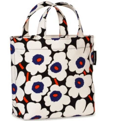 Marimekko Unikko Blue / Orange Veronika Bag -Marimekko Shop marimekko unikko blue orange veronika bag 15