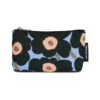 Marimekko Unikko Blue / Peach Eevi Cosmetic Bag
