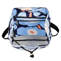 Marimekko Unikko Blue / Peach Erika Backpack