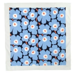 Iittala Marimekko Unikko Blue / Peach Taisa Scarf