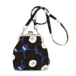 Marimekko Unikko Blue Roosa Purse