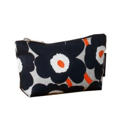 Marimekko Unikko Dark Grey / Coral Eevi Bag
