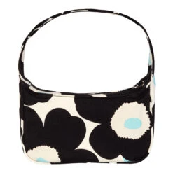 Marimekko Unikko Ecru / Black / Aqua Kaenkukka Bag 7 Marimekko Unikko Ecru / Black / Aqua Kaenkukka Bag -Marimekko Shop marimekko unikko ecru black aqua kaenkukka bag 58