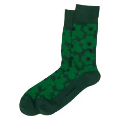 Marimekko Unikko Emerald / Green Socks