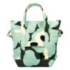 Marimekko Unikko Green / Mint Milli Matkuri Bag