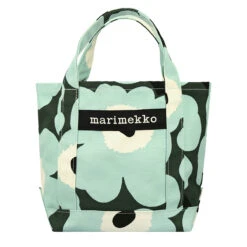Marimekko Unikko Green / Mint Seidi Bag