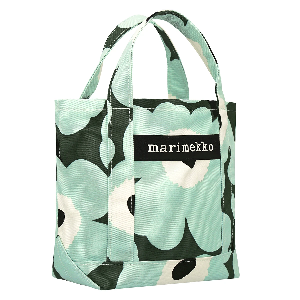 Marimekko Unikko Green / Mint Seidi Bag 3 Marimekko Unikko Green / Mint Seidi Bag - Image 3
