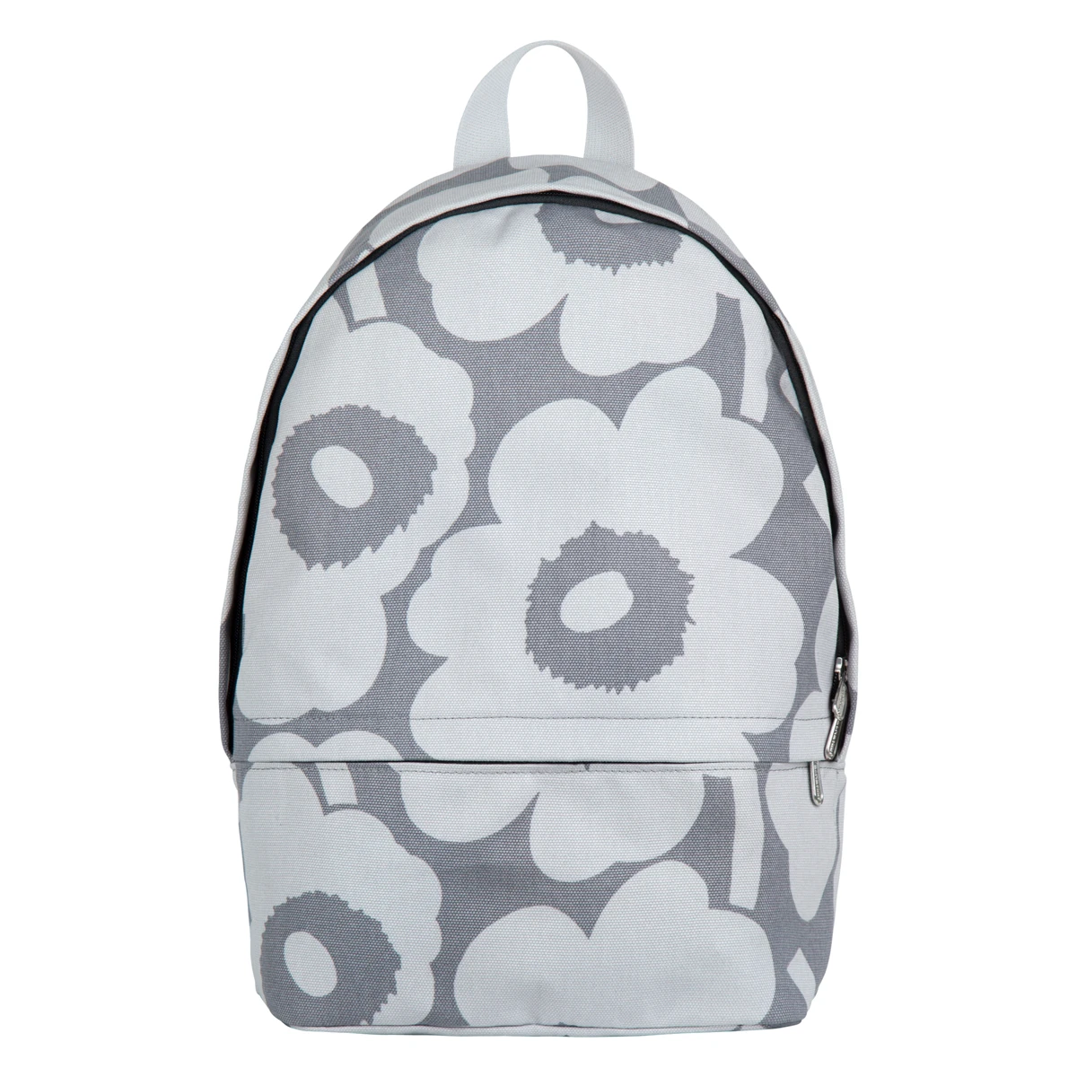 Marimekko Unikko Grey / Silver Enni Backpack 2 Marimekko Unikko Grey / Silver Enni Backpack - Image 2