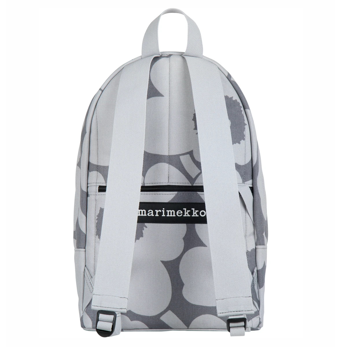 Marimekko Unikko Grey / Silver Enni Backpack 3 Marimekko Unikko Grey / Silver Enni Backpack - Image 3