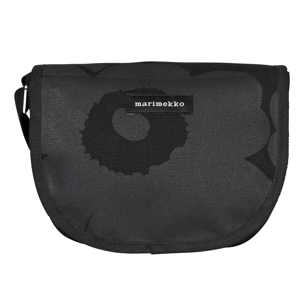 Marimekko Unikko Black Kerttu Shoulder Bag 3 Marimekko Unikko Black Kerttu Shoulder Bag - Image 3