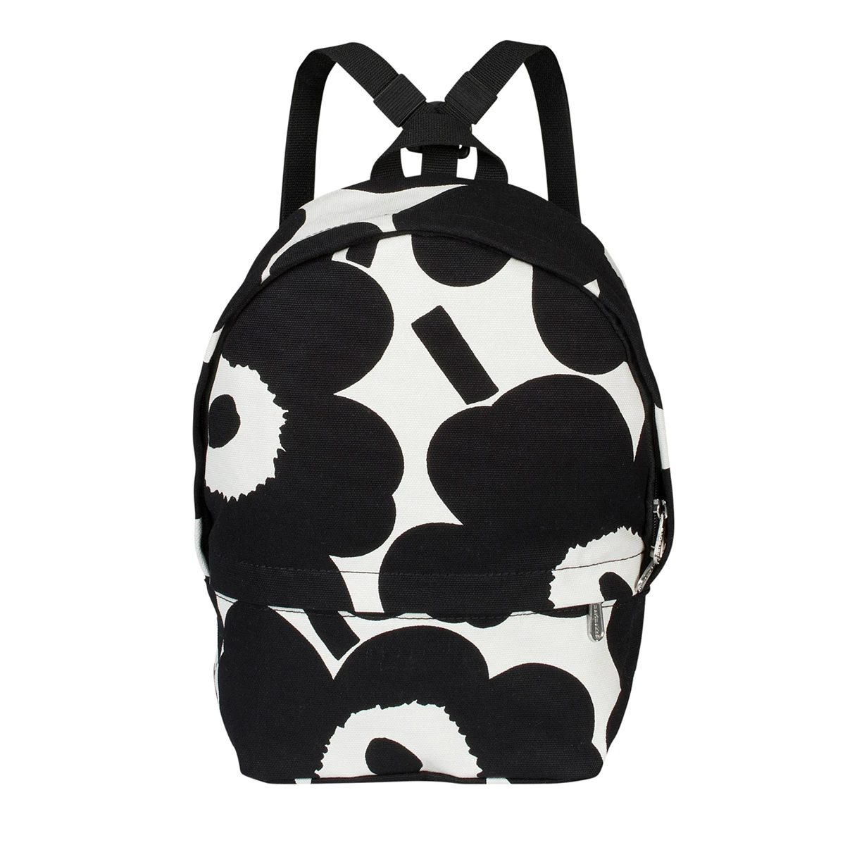 Marimekko Unikko Ivory / Black Mini Eira Backpack 2 Marimekko Unikko Ivory / Black Mini Eira Backpack - Image 2