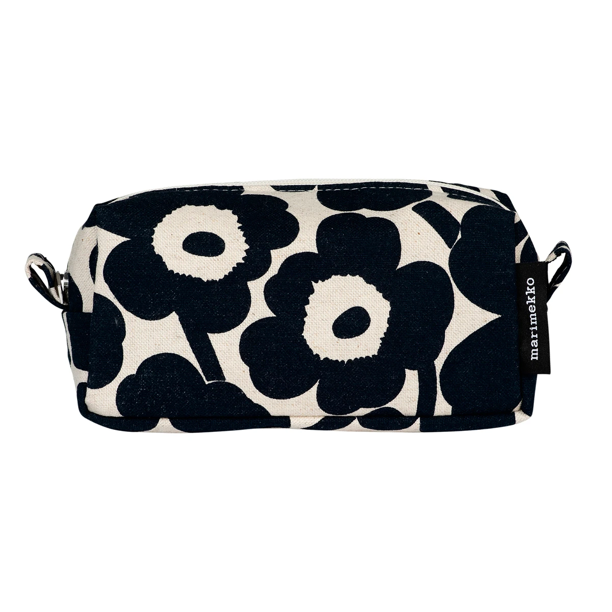 Marimekko Unikko Ivory / Navy Tiise Cosmetic Bag 1 Marimekko Unikko Ivory / Navy Tiise Cosmetic Bag