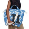 Marimekko Unikko Light Blue / White Tote Bag