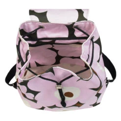 Marimekko Unikko Lilac / Brown Erika Backpack 6 Marimekko Unikko Lilac / Brown Erika Backpack -Marimekko Shop marimekko unikko lilac brown erika backpack 50