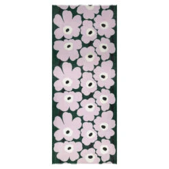 Marimekko Unikko Green / Lilac Fiore Scarf