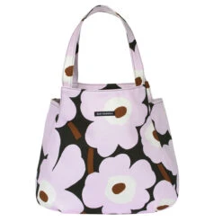Marimekko Unikko Lilac / Brown Huvitar Bag 6 Marimekko Unikko Lilac / Brown Huvitar Bag -Marimekko Shop marimekko unikko lilac brown huvitar bag 42