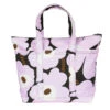 Marimekko Unikko Lilac / Brown Uusi Mini Matkuri Bag