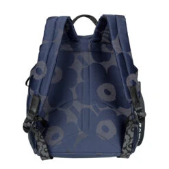 Marimekko Unikko Navy Blue / Black Everything Backpack 8 Marimekko Unikko Navy Blue / Black Everything Backpack -Marimekko Shop marimekko unikko navy blue black everything backpack 43