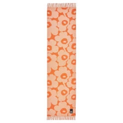 Marimekko Unikko Orange Kirkas Scarf