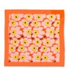 Marimekko Unikko Orange / Pink Mini Scarf