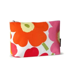 Marimekko Unikko Orange / Pink Ruut Bag