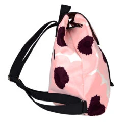 Marimekko Unikko Pink / Burgundy Erika Backpack 7 Marimekko Unikko Pink / Burgundy Erika Backpack -Marimekko Shop marimekko unikko pink burgundy erika backpack 60