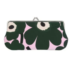 Marimekko Unikko Pink / Green Eyeglass Case