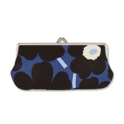 Marimekko Unikko Blue Eyeglass Case