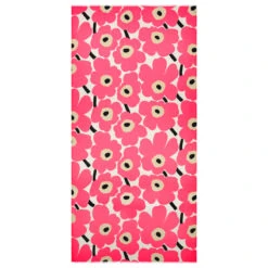 Marimekko Unikko Pink Lyocell Merikaisla Scarf