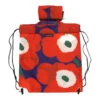 Marimekko Unikko Purple / Red / Green Wiira Smart Sack