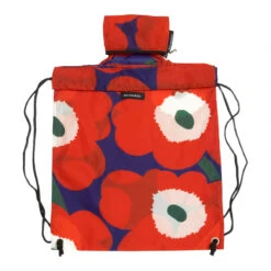 Marimekko Unikko Purple / Red / Green Wiira Smart Sack