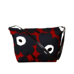 Marimekko Unikko Red / Blue Maria Bag